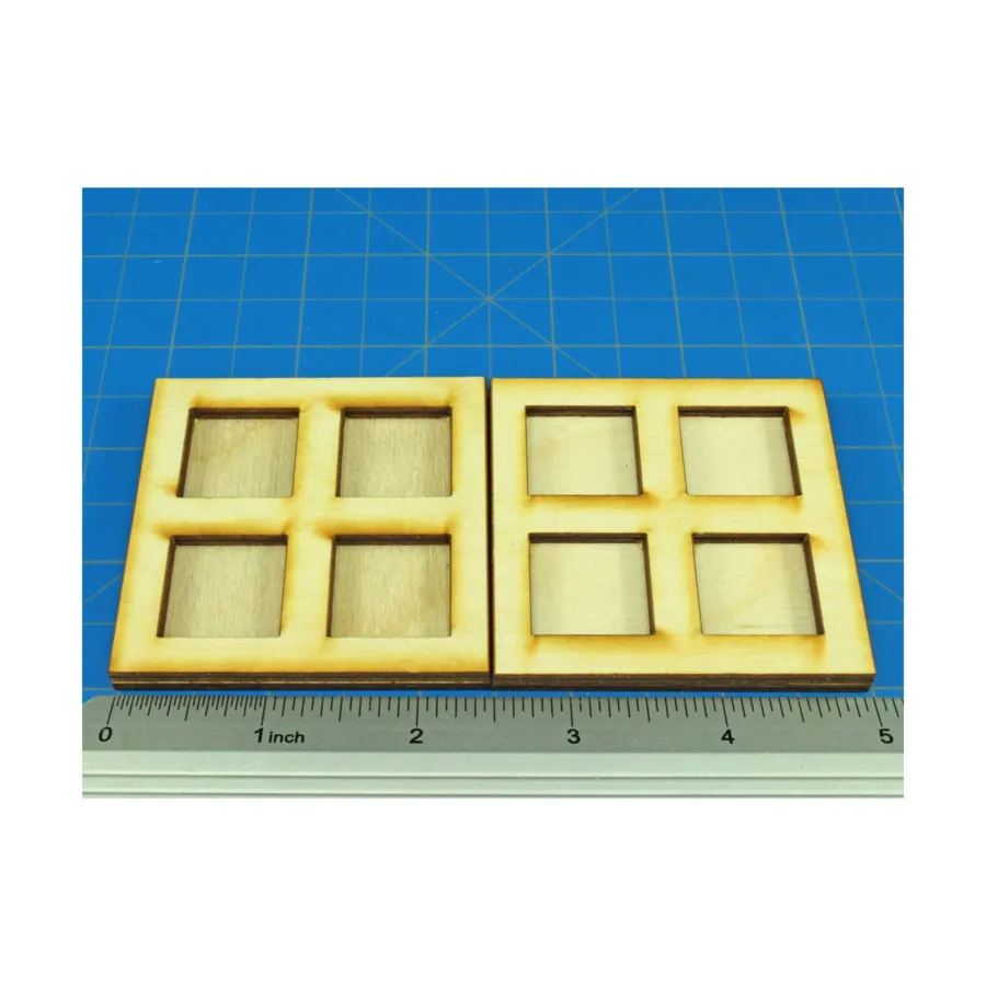 Поднос для прокси — 4 фигурки, квадратные основания 20 мм, Miniature Movement Trays - Rune Battles (Litko Aerosystems)
Поднос для прокси — 4 фигурки, квадратные основания 20 мм, Miniature Movement Trays - Rune Battles (Litko Aerosystems)