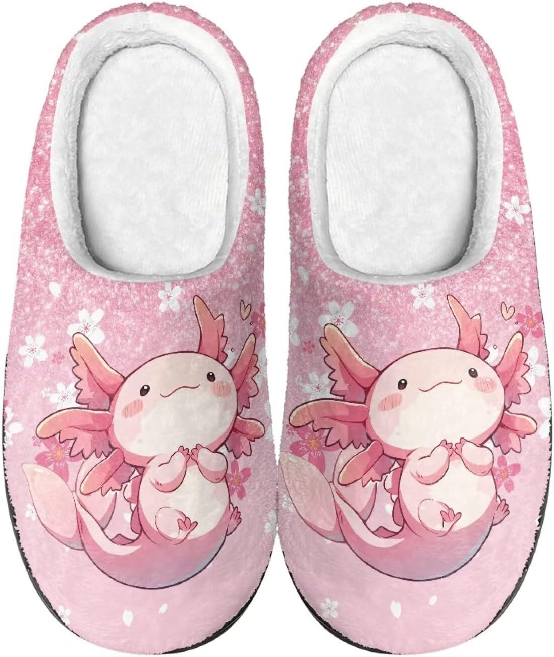 Тапочки Showudesigns для женщин и мужчин, размер 4-12, зимние домашние тапочки, Cherry Blossom Axolotl
Тапочки Showudesigns для женщин и мужчин, размер 4-12, зимние домашние тапочки, Cherry Blossom Axolotl