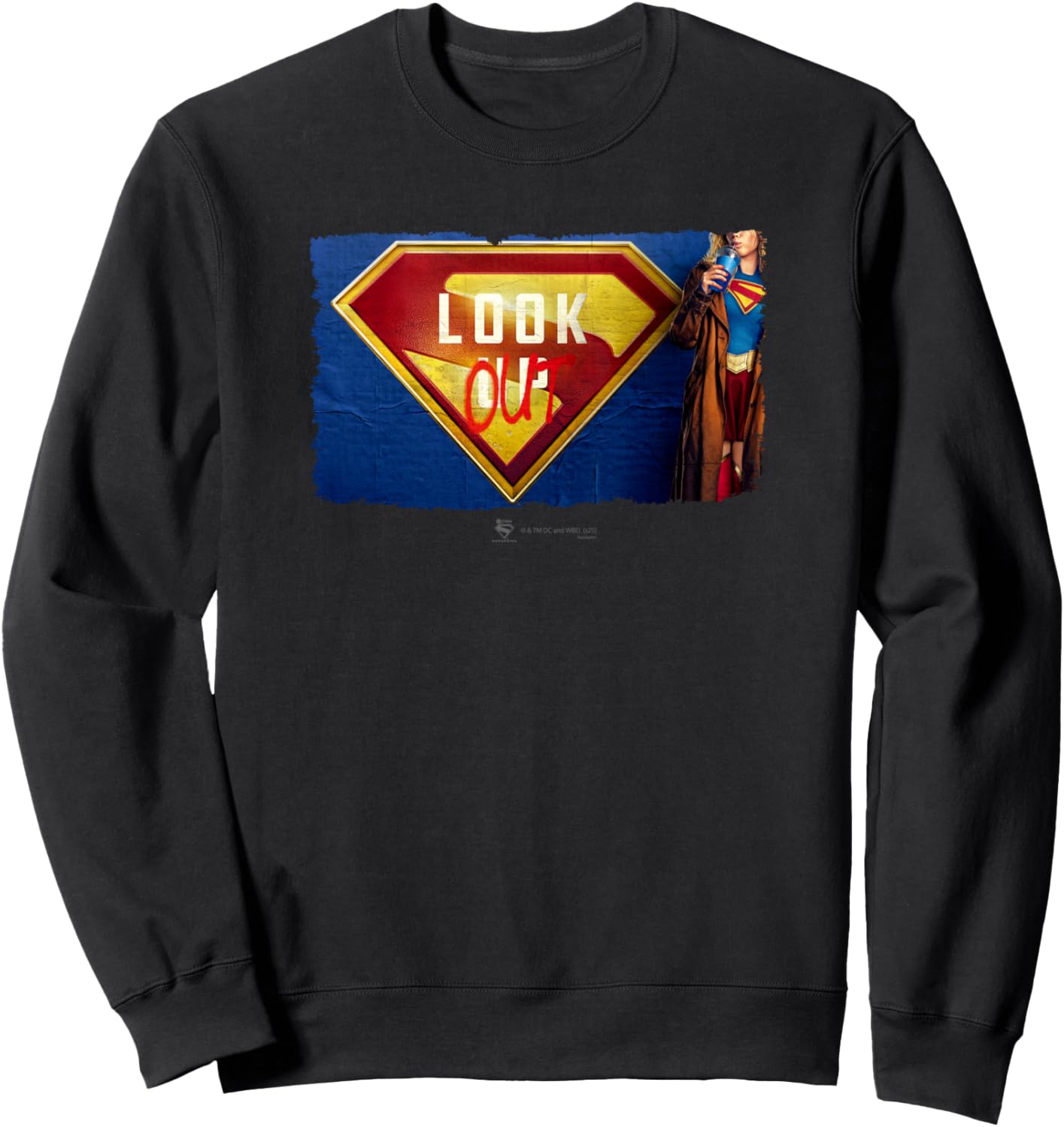 Толстовка с изображением Супергерл из фильма Супергерл Supergirl, черный
Толстовка с изображением Супергерл из фильма Супергерл Supergirl, черный