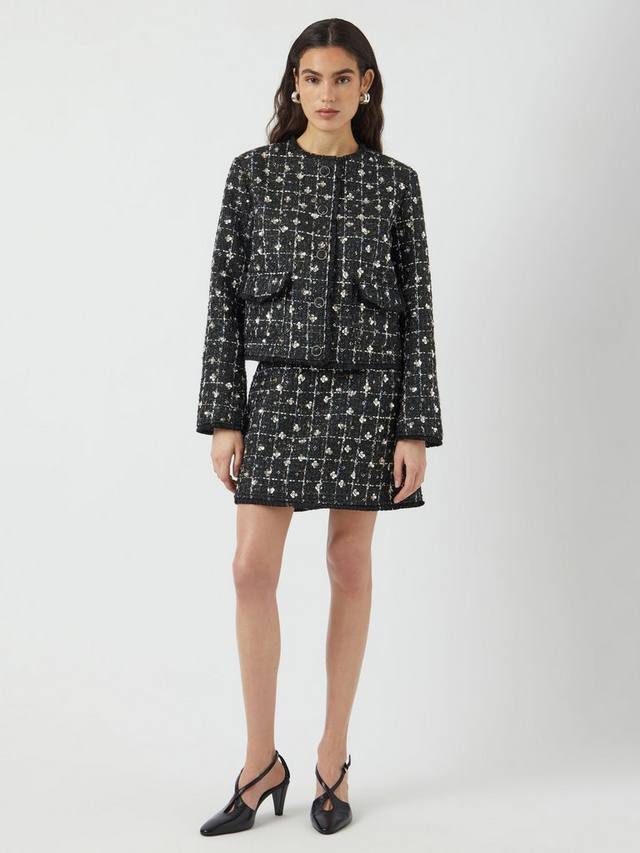 Жакет Valenda из твида YAS, Black/White
Жакет Valenda из твида YAS, Black/White