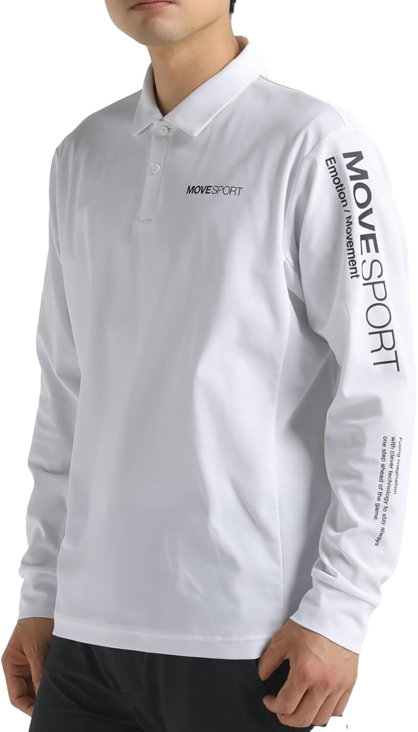 Футболка-поло для гольфа Move Sports Descente, эластичная, впитывает пот, защищает от УФ-излучения (UPF 50+), обеспечивает свободу движений и прохладу Movesport, белый
Футболка-поло для гольфа Move Sports Descente, эластичная, впитывает пот, защищает от УФ-излучения (UPF 50+), обеспечивает свободу движений и прохладу Movesport, белый
