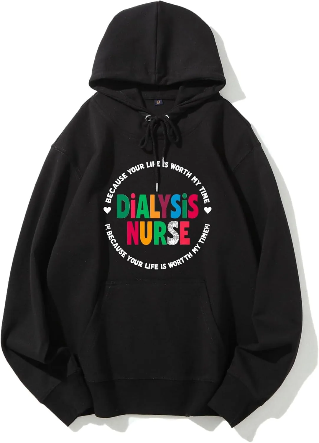 Толстовка с капюшоном Pattern Hoodie для диализной медсестры, осенняя флисовая, с принтом и карманами VETALLO
Толстовка с капюшоном Pattern Hoodie для диализной медсестры, осенняя флисовая, с принтом и карманами VETALLO