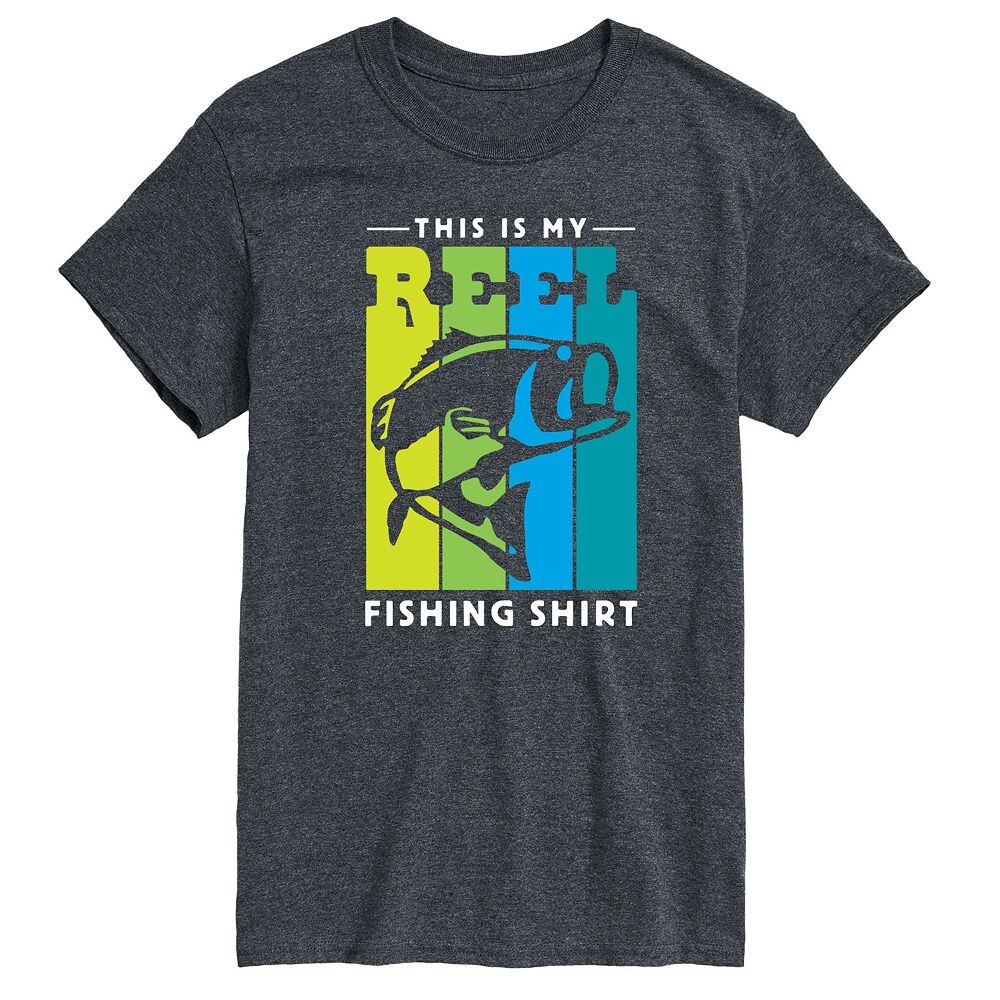 Футболка с рисунком Big & Tall This is My Reel Fishing Shirt Licensed Character, серый
Футболка с рисунком Big & Tall This is My Reel Fishing Shirt Licensed Character, серый