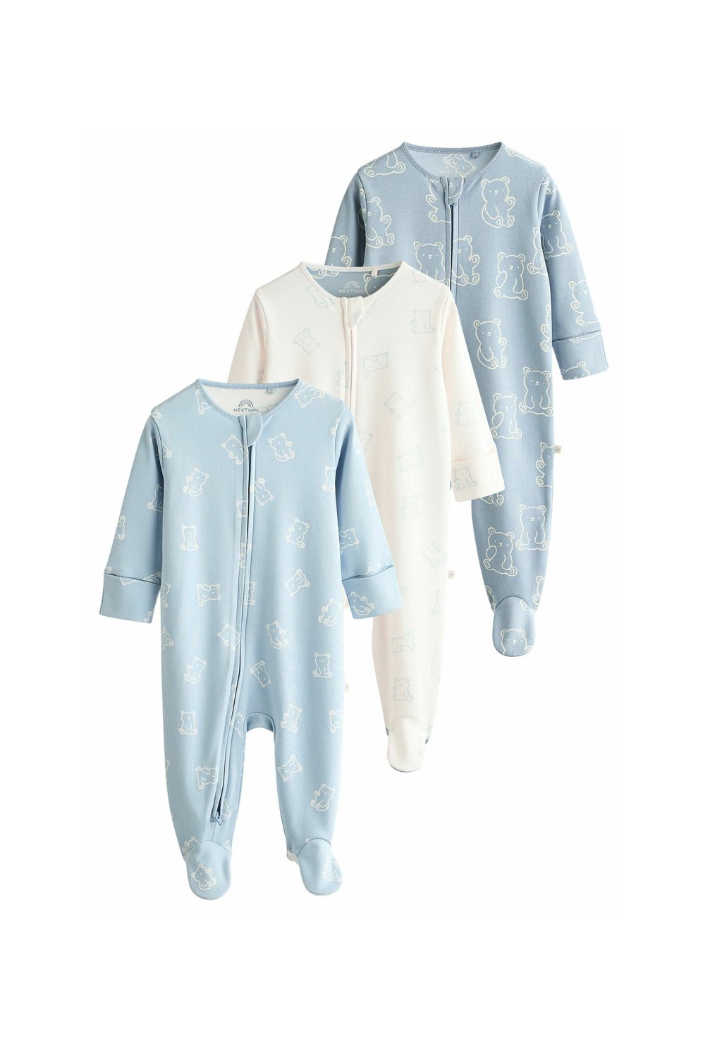 Костюм для сна 3 PACK REGULAR FIT Next, синий 
Костюм для сна 3 PACK REGULAR FIT Next, синий