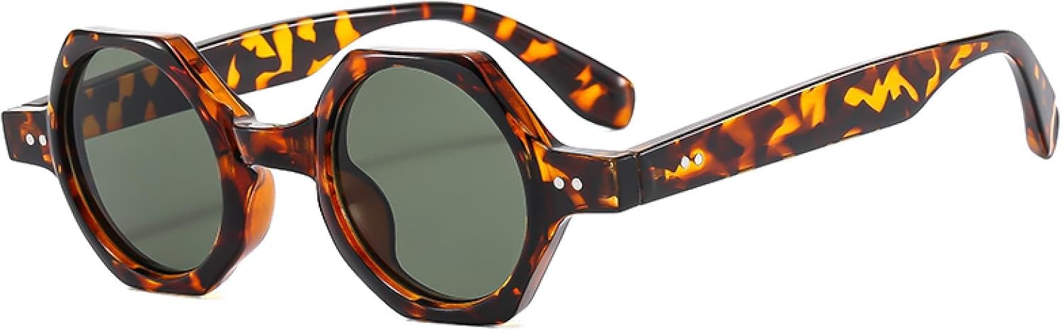 Солнцезащитные очки с защитой от УФ-излучения UV400 | Маленькие круглые, с заклепками | Для женщин и мужчин, для занятий спортом на открытом воздухе и вождения DSVIGF, 06
Солнцезащитные очки с защитой от УФ-излучения UV400 | Маленькие круглые, с заклепками | Для женщин и мужчин, для занятий спортом на открытом воздухе и вождения DSVIGF, 06