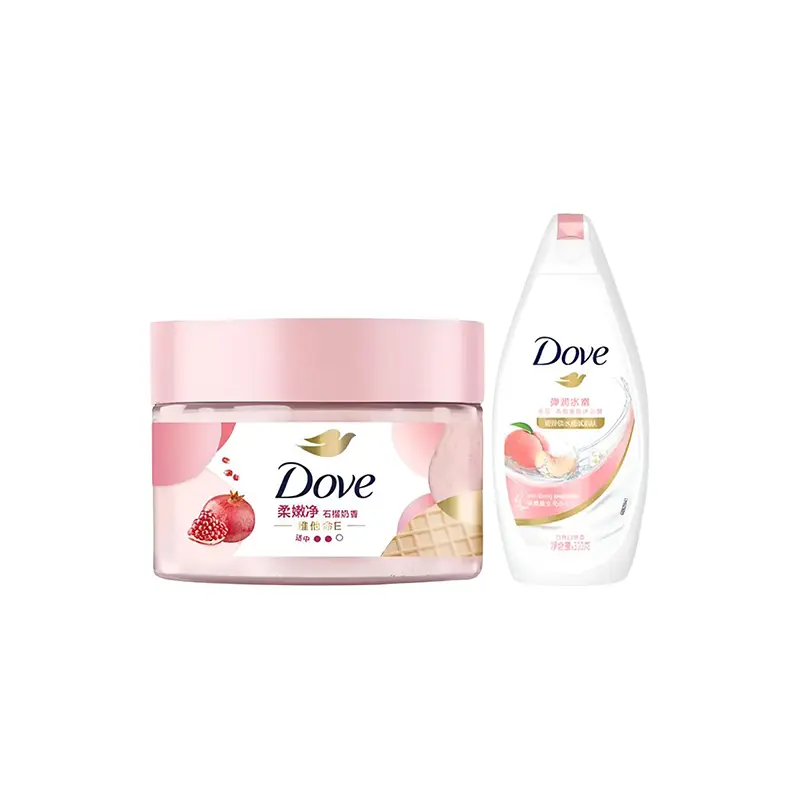 Набор для ухода с ароматом мороженого скраб увлажняющий эффект 280г+200г Dove
Набор для ухода с ароматом мороженого скраб увлажняющий эффект 280г+200г Dove