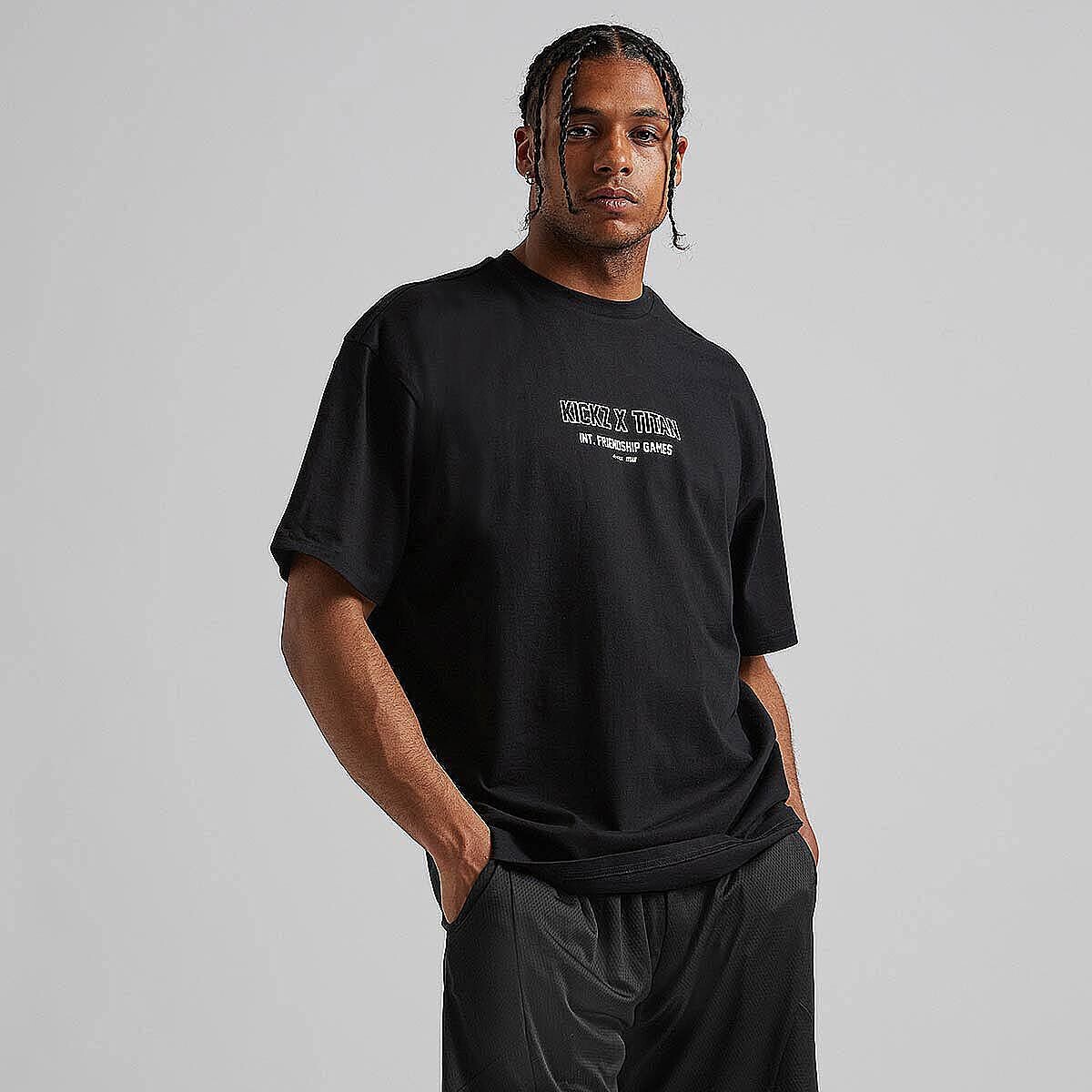 Спортивная футболка X TITAN Friendship Games Athletes T-Shirt Kickz, цвет Schwarz
Спортивная футболка X TITAN Friendship Games Athletes T-Shirt Kickz, цвет Schwarz