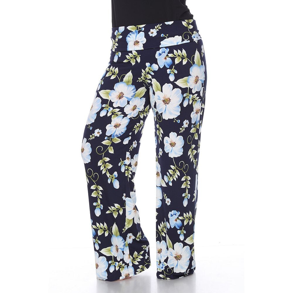Широкие брюки палаццо больших размеров с цветочным принтом WM Fashion, цвет Blue Flower
Широкие брюки палаццо больших размеров с цветочным принтом WM Fashion, цвет Blue Flower