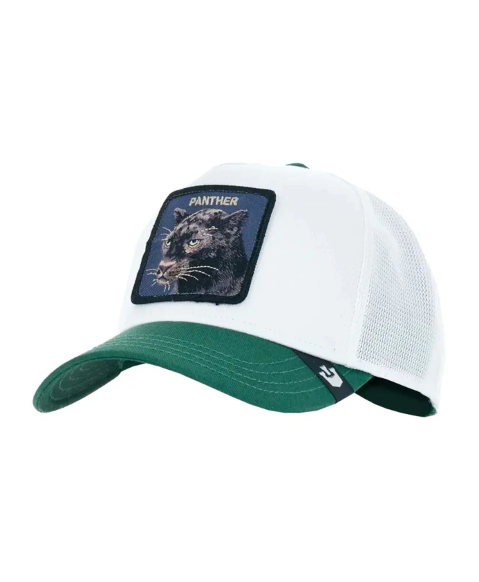 Бейсболка "Скотный двор" с изображением пантеры, белая и зеленая Goorin Bros, мультиколор
Бейсболка "Скотный двор" с изображением пантеры, белая и зеленая Goorin Bros, мультиколор