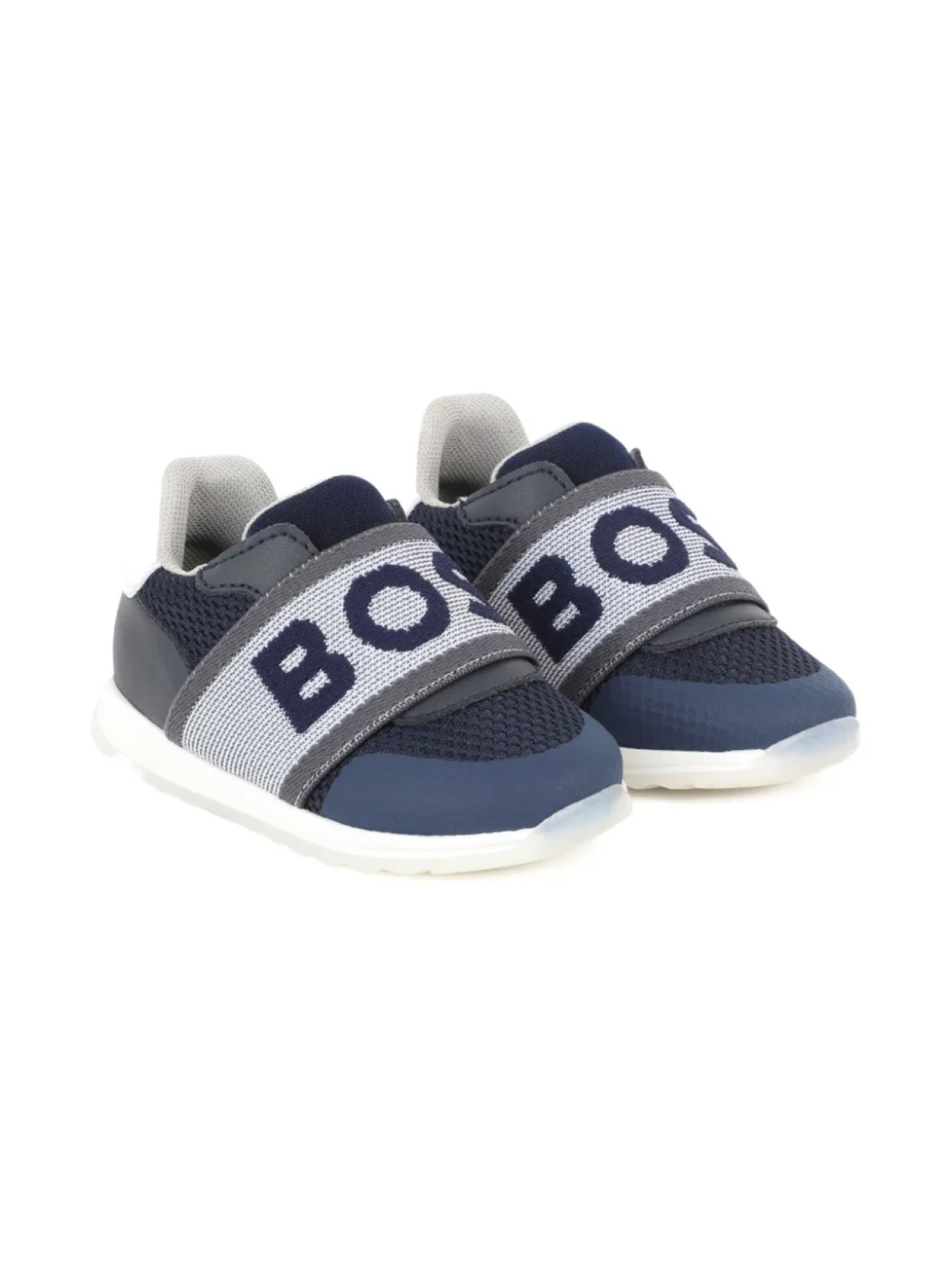 Кроссовки сетчатые BOSS Kidswear, синий 
Кроссовки сетчатые BOSS Kidswear, синий