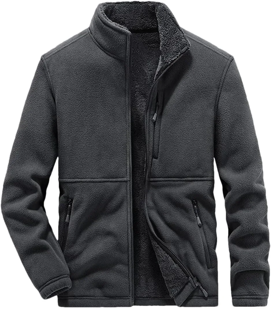 Мужская куртка Casual Style Slim Fit с толстой флисовой подкладкой, капюшоном и молнией
Мужская куртка Casual Style Slim Fit с толстой флисовой подкладкой, капюшоном и молнией