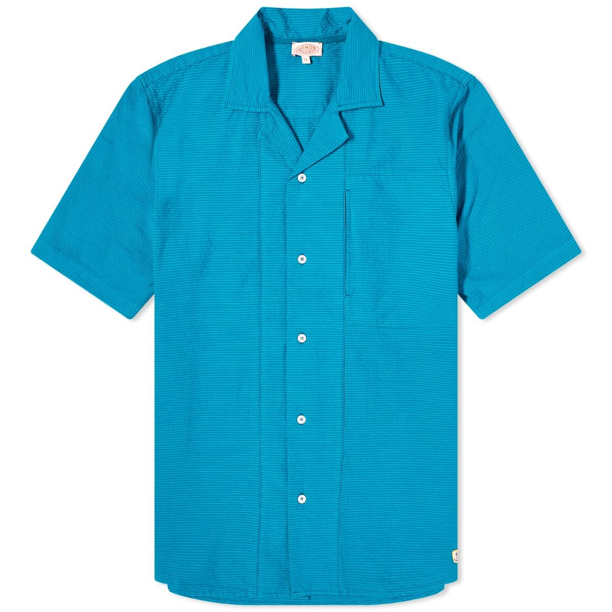 Рубашка с коротким рукавом Armor-Lux Seersucker Vacation Shirt, цвет Deep Lagoon
Рубашка с коротким рукавом Armor-Lux Seersucker Vacation Shirt, цвет Deep Lagoon