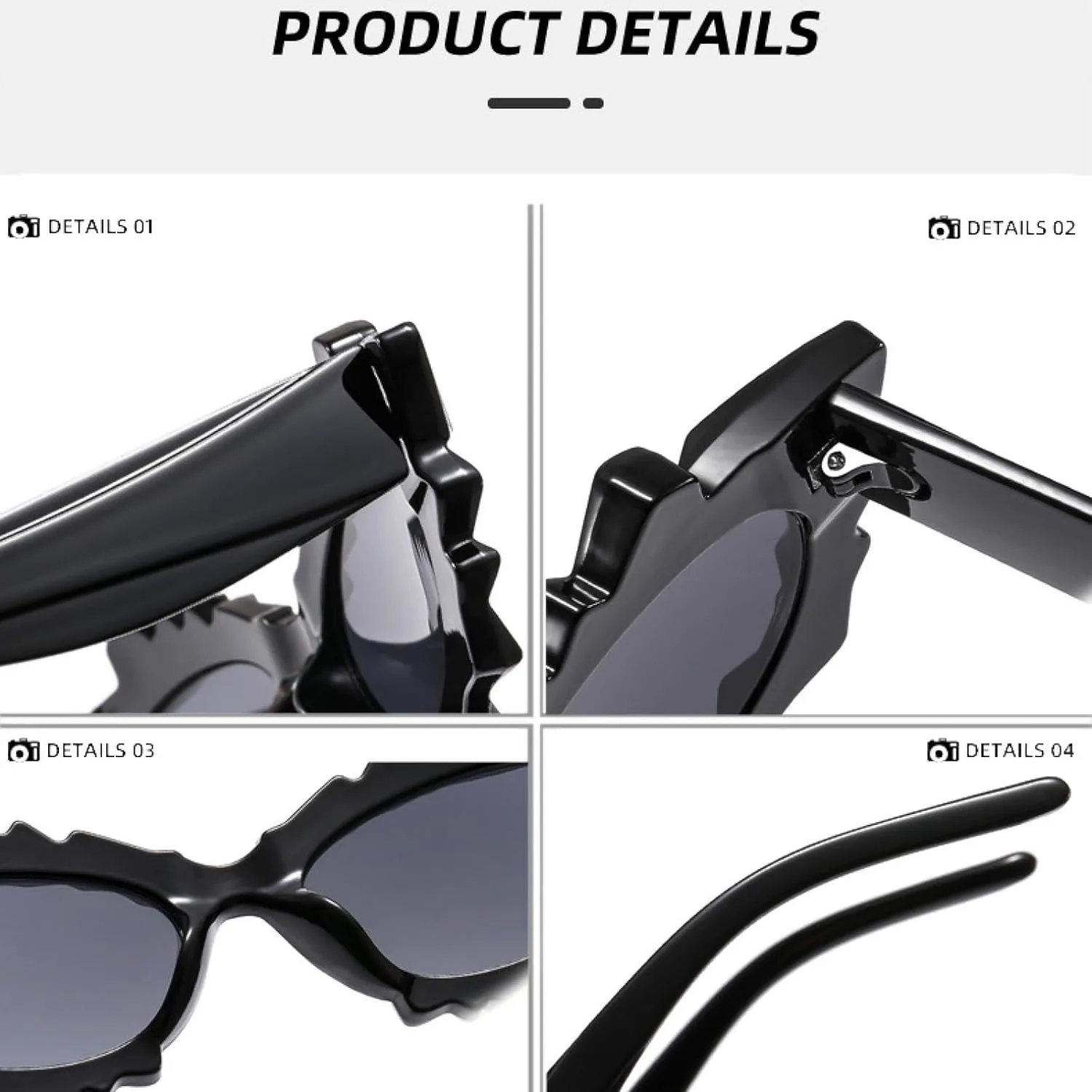 Солнцезащитные очки «кошачий глаз» для женщин и мужчин в стиле панк с градиентным переходом, модные очки с защитой от УФ-излучения UV400 UATXTAU, C1black-black
Солнцезащитные очки «кошачий глаз» для женщин и мужчин в стиле панк с градиентным переходом, модные очки с защитой от УФ-излучения UV400 UATXTAU, C1black-black