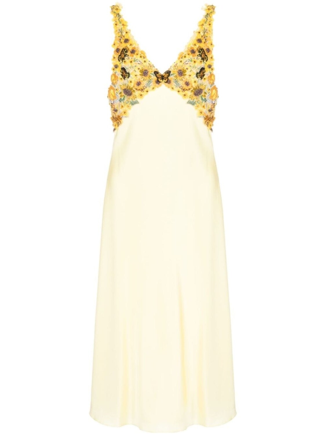 Платье-комбинация с драпировкой Mary Katrantzou, желтый
Платье-комбинация с драпировкой Mary Katrantzou, желтый