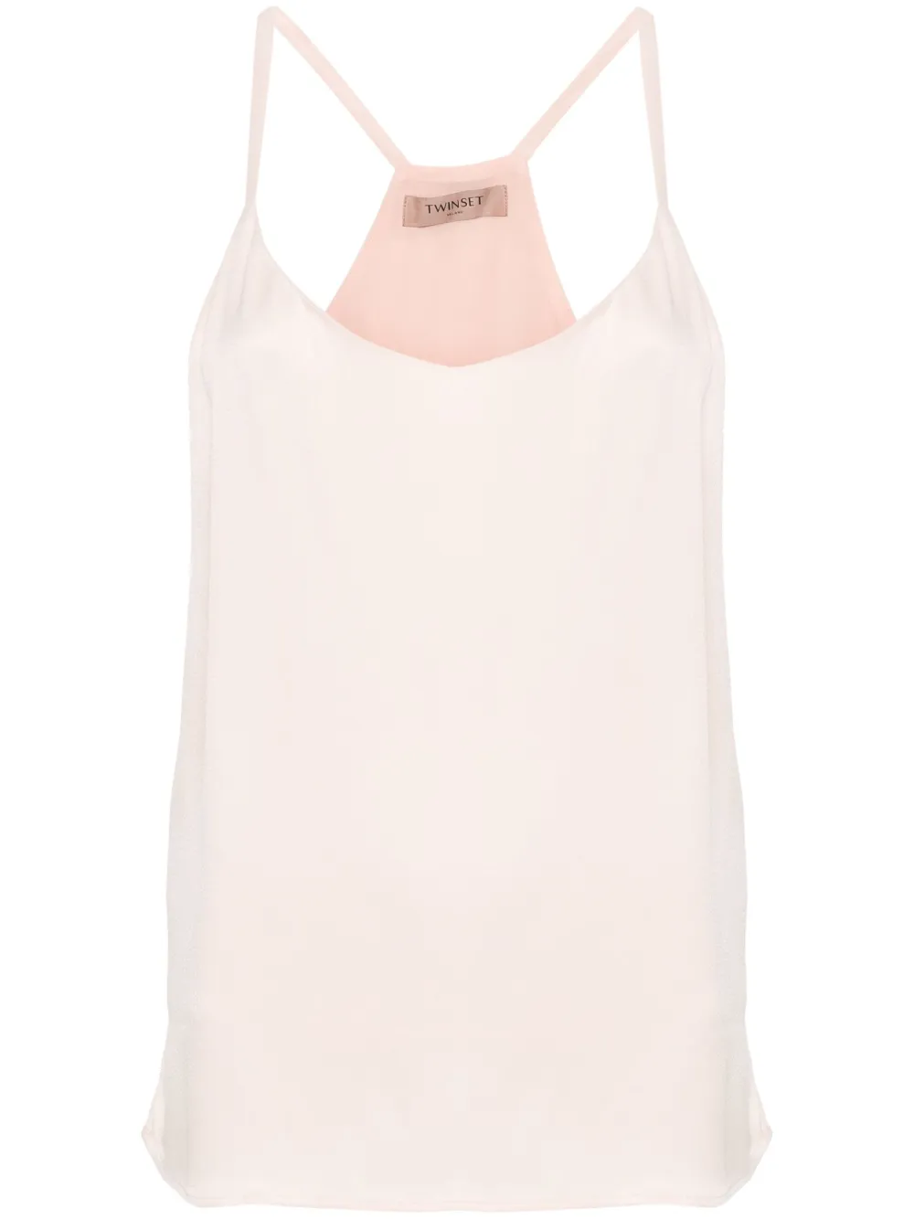 Атласный топ без рукавов TWINSET, розовый
Атласный топ без рукавов TWINSET, розовый