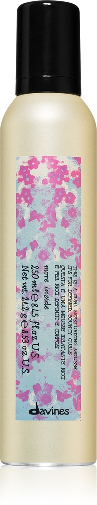 Увлажняющий мусс для волос More Inside Curl, мусс для укрепления вьющихся волос Davines, 250 мл
Увлажняющий мусс для волос More Inside Curl, мусс для укрепления вьющихся волос Davines, 250 мл