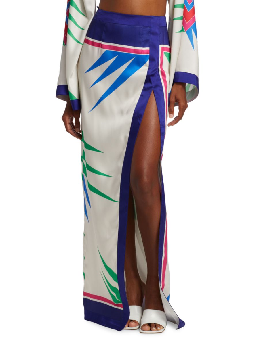 Юбка макси с разрезом из атласа с принтом Raisavanessa, цвет Pattern
Юбка макси с разрезом из атласа с принтом Raisavanessa, цвет Pattern