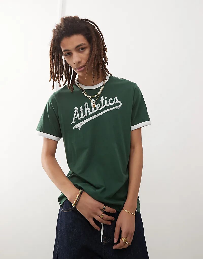 47 Brand – Oaklands – Футболка зеленого цвета с надписью
47 Brand – Oaklands – Футболка зеленого цвета с надписью