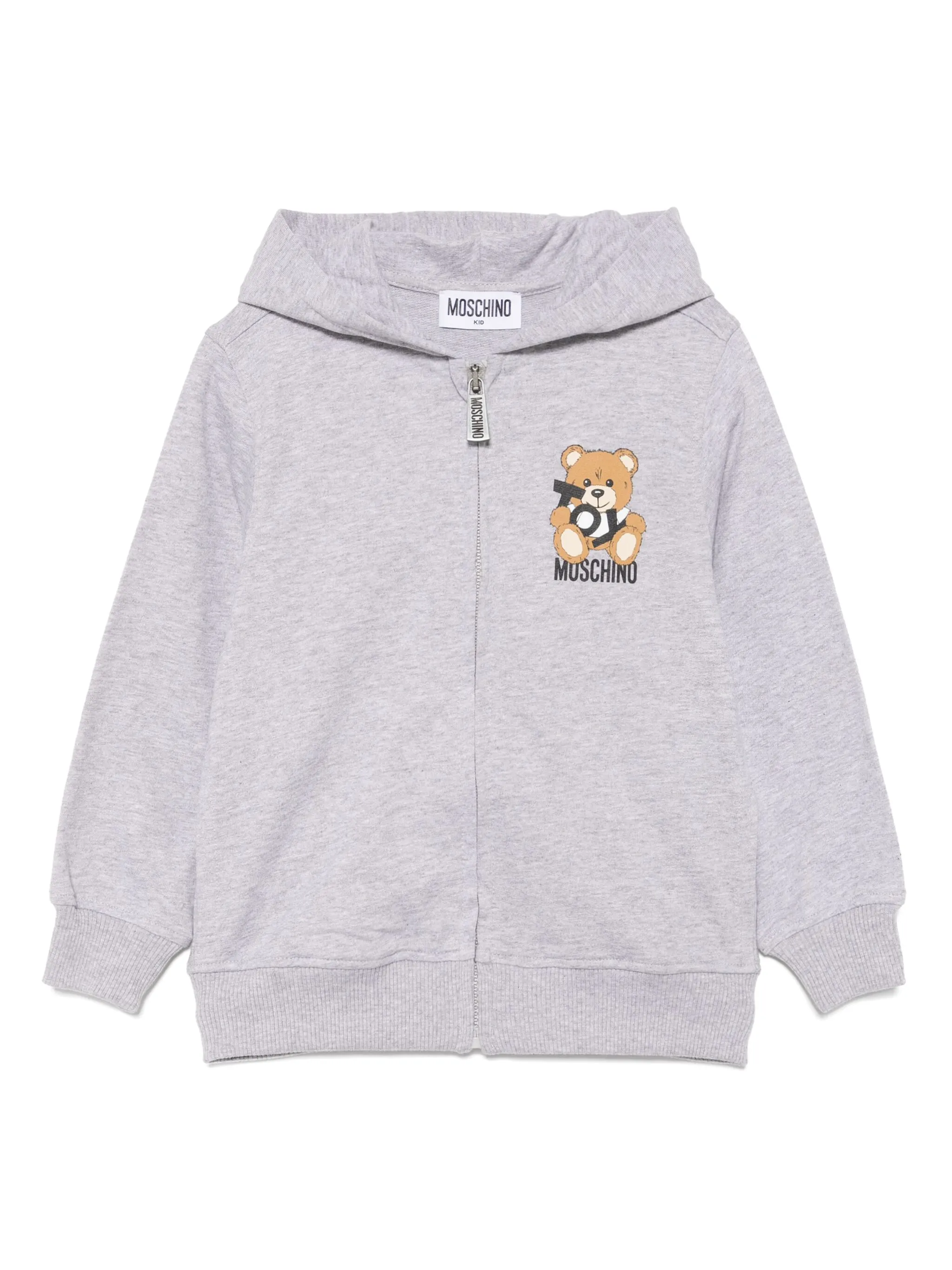 Худи с логотипом Moschino Kids, светло-серый
Худи с логотипом Moschino Kids, светло-серый