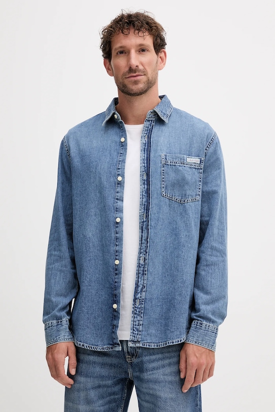 Джинсовая рубашка Calvin Klein Jeans, синий
Джинсовая рубашка Calvin Klein Jeans, синий