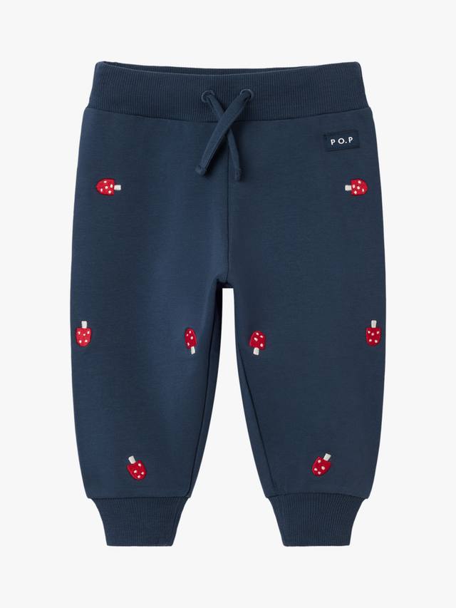 Детские джоггеры с вышивкой грибов из хлопковой смеси на шнурке Polarn O. Pyret, Mood Indigo
Детские джоггеры с вышивкой грибов из хлопковой смеси на шнурке Polarn O. Pyret, Mood Indigo