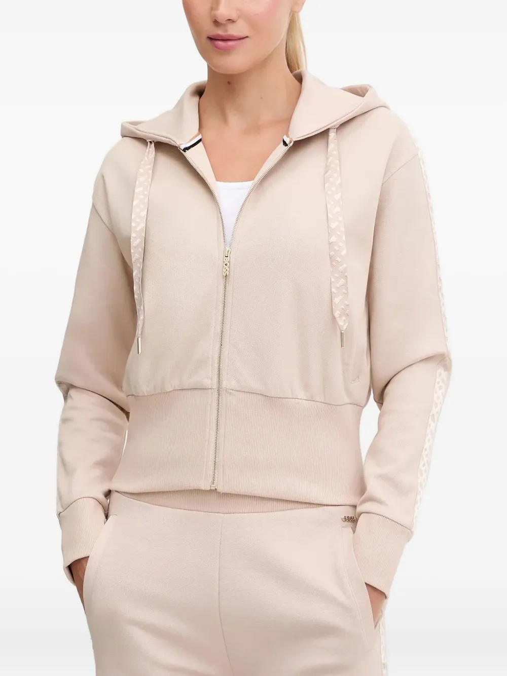 Худи на молнии с логотипом BOSS, розовый
Худи на молнии с логотипом BOSS, розовый