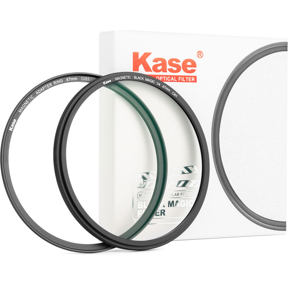 Фильтр Kase 67mm Magnetic Black Magic 1/4 Filter 1121240030
Фильтр Kase 67mm Magnetic Black Magic 1/4 Filter 1121240030