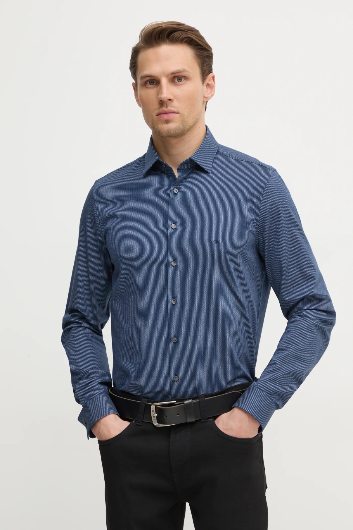 Рубашка Calvin Klein, темно-синий
Рубашка Calvin Klein, темно-синий