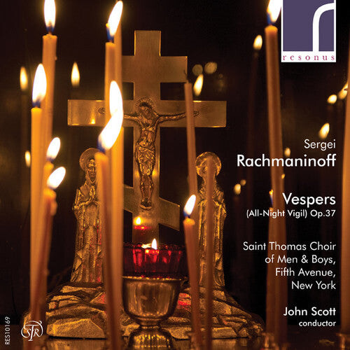 CD диск Rachmaninov / Saint Thomas Choir of Men & Boys: Vespers (all-night Vigil Op. 37)
CD диск Rachmaninov / Saint Thomas Choir of Men & Boys: Vespers (all-night Vigil Op. 37)