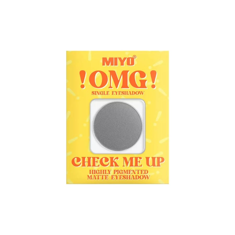 Миё, !ОМГ! Высокопигментированные матовые тени для век Check Me Up, Матовые тени для век, 16 Iron, 1,3 г Miyo
Миё, !ОМГ! Высокопигментированные матовые тени для век Check Me Up, Матовые тени для век, 16 Iron, 1,3 г Miyo