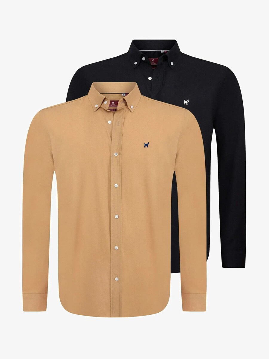 Приталенная рубашка на пуговицах Williot, цвет Cappuccino/Black
Приталенная рубашка на пуговицах Williot, цвет Cappuccino/Black