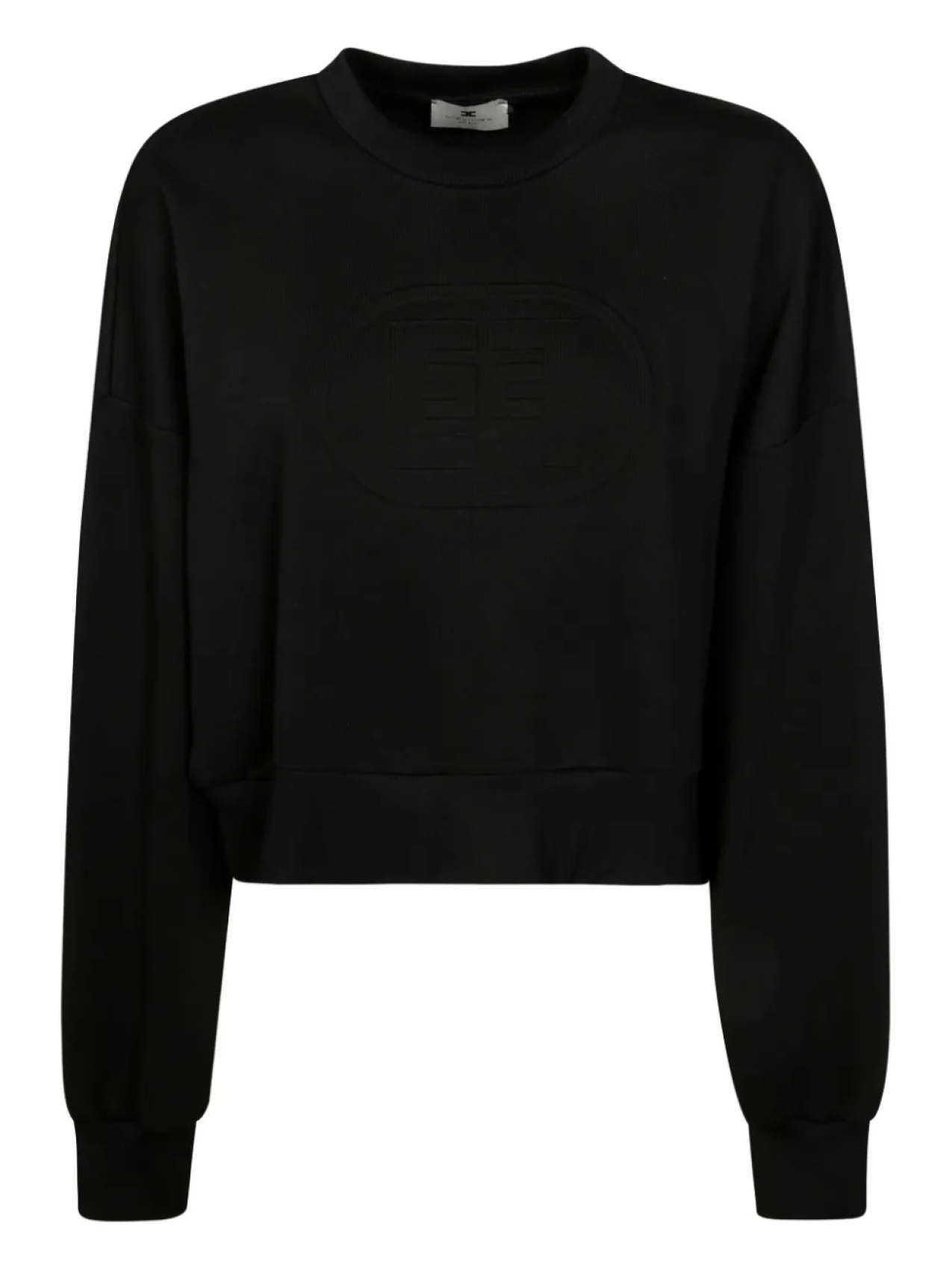 Толстовка с тисненым логотипом Elisabetta Franchi, черный
Толстовка с тисненым логотипом Elisabetta Franchi, черный