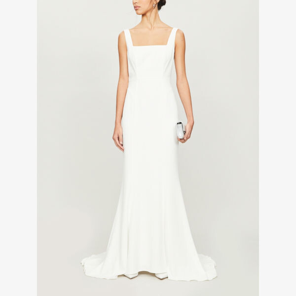 Свадебное платье Mia из крепа с квадратным вырезом Whistles, бежевый
Свадебное платье Mia из крепа с квадратным вырезом Whistles, бежевый