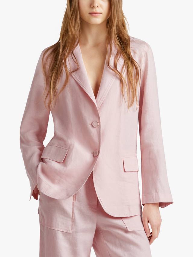 Свободный пиджак из чистого льна Benetton, Powder
Свободный пиджак из чистого льна Benetton, Powder