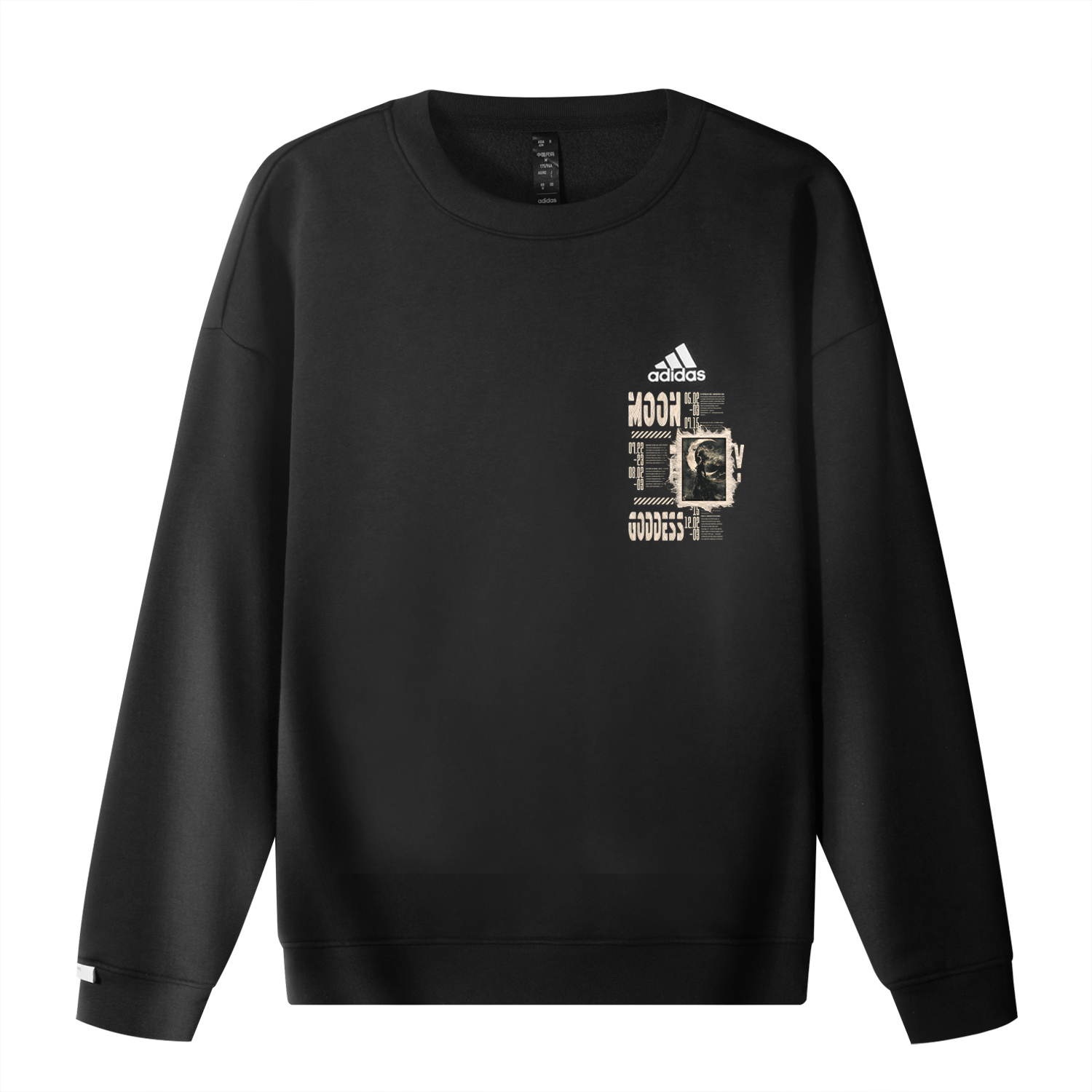 Adidas Свитшот унисекс черный
Adidas Свитшот унисекс черный