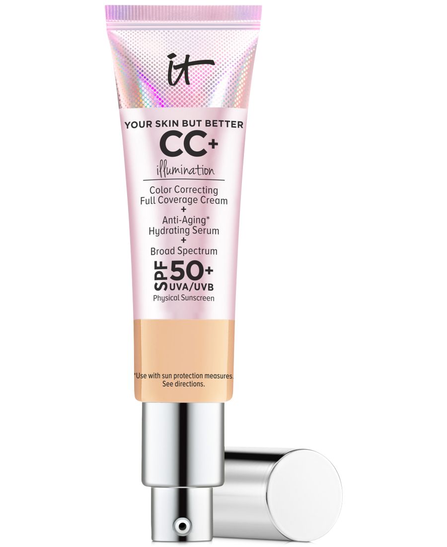 CC+ крем для осветления кожи с SPF 50 IT Cosmetics, цвет medium
CC+ крем для осветления кожи с SPF 50 IT Cosmetics, цвет medium