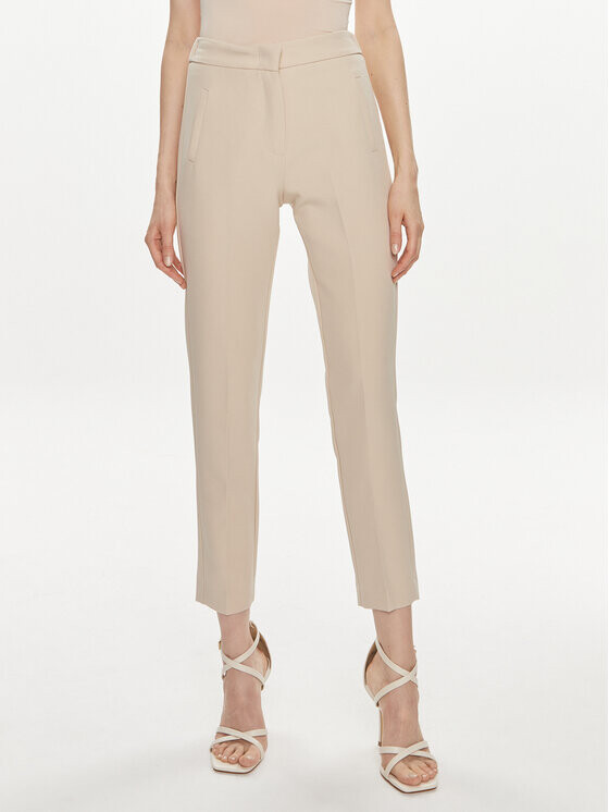 Тканевые брюки стандартного кроя Kontatto, бежевый
Тканевые брюки стандартного кроя Kontatto, бежевый