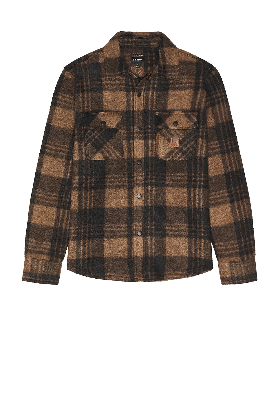 Верхняя рубашка bowery artic из эластичного флиса Brixton, черный
Верхняя рубашка bowery artic из эластичного флиса Brixton, черный