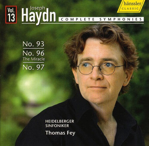 CD диск Haydn / Heidelberger Sinfoniker / Fey: Complete Symphonies 13: Symphonies 93 96 & 97
CD диск Haydn / Heidelberger Sinfoniker / Fey: Complete Symphonies 13: Symphonies 93 96 & 97