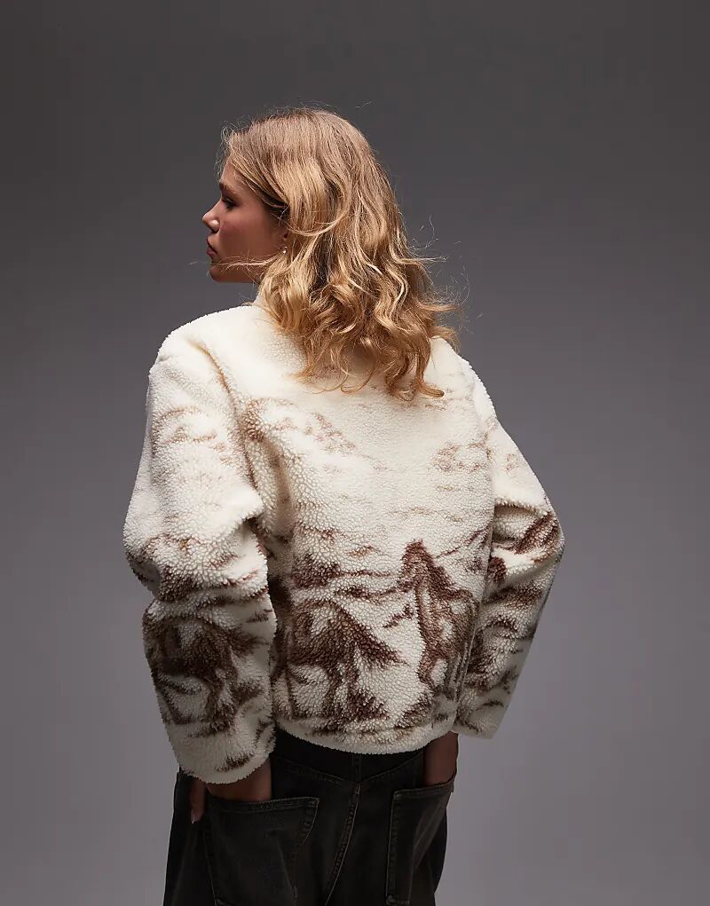 Флисовый свитер с принтом в стиле вестерн Levi's Kasey белого цвета
Флисовый свитер с принтом в стиле вестерн Levi's Kasey белого цвета