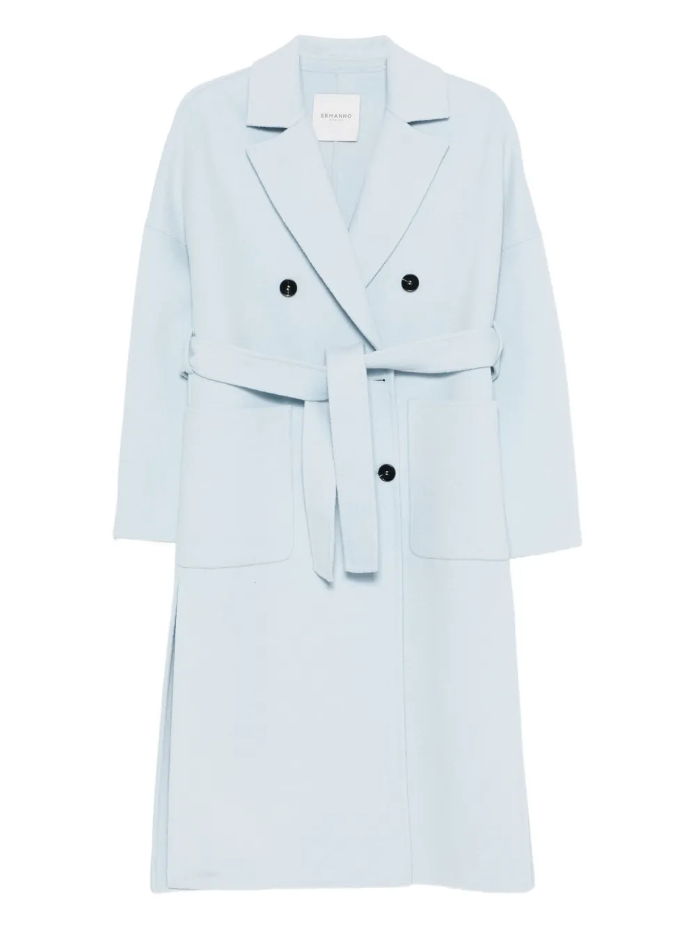 Двубортное пальто с поясом ERMANNO FIRENZE, синий
Двубортное пальто с поясом ERMANNO FIRENZE, синий