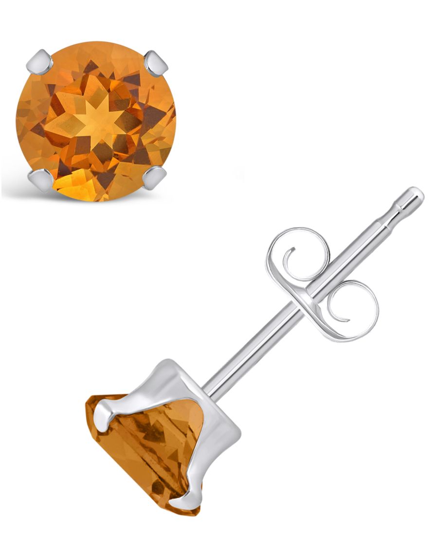 Серьги-гвоздики с драгоценными камнями из белого золота 10 карат Macy's, Citrine
Серьги-гвоздики с драгоценными камнями из белого золота 10 карат Macy's, Citrine
