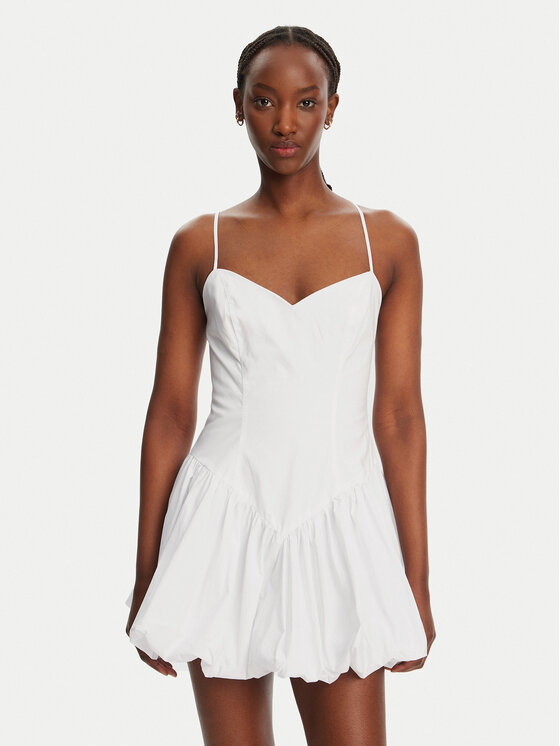 Коктейльное платье облегающего кроя Lissett Poplin 59794DB Bardot, белый 
Коктейльное платье облегающего кроя Lissett Poplin 59794DB Bardot, белый