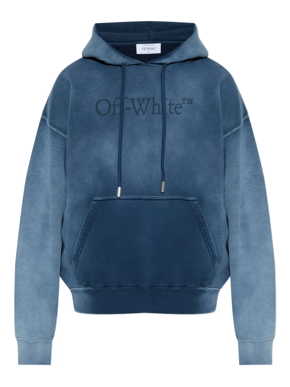 Хлопковое худи с принтом логотипа Off-White, синий
Хлопковое худи с принтом логотипа Off-White, синий