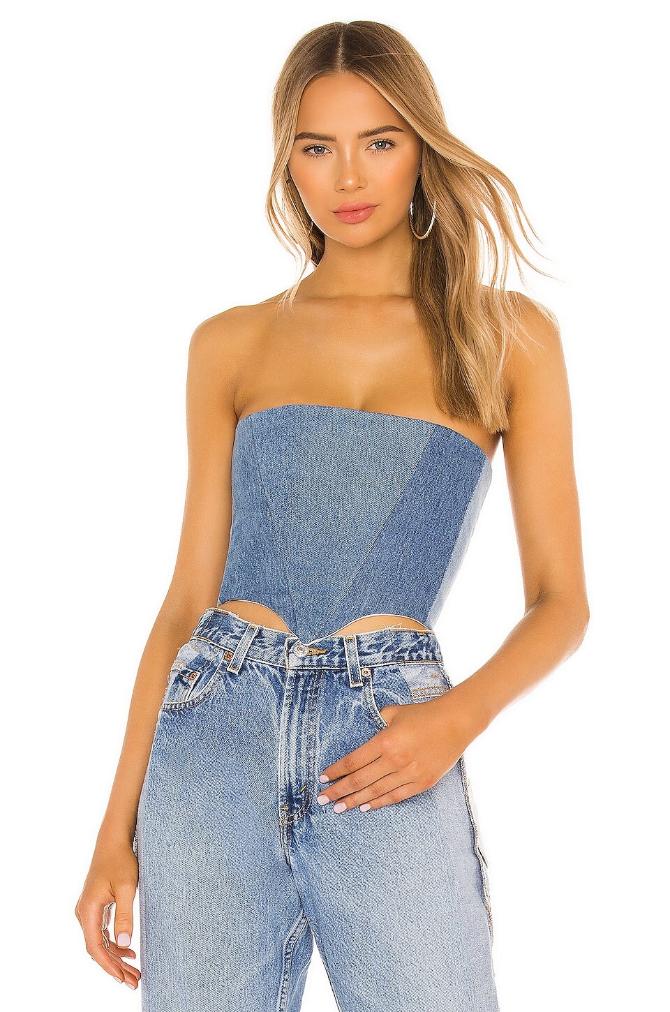 Топ SAMI MIRO VINTAGE Corset, цвет Denim 
Топ SAMI MIRO VINTAGE Corset, цвет Denim