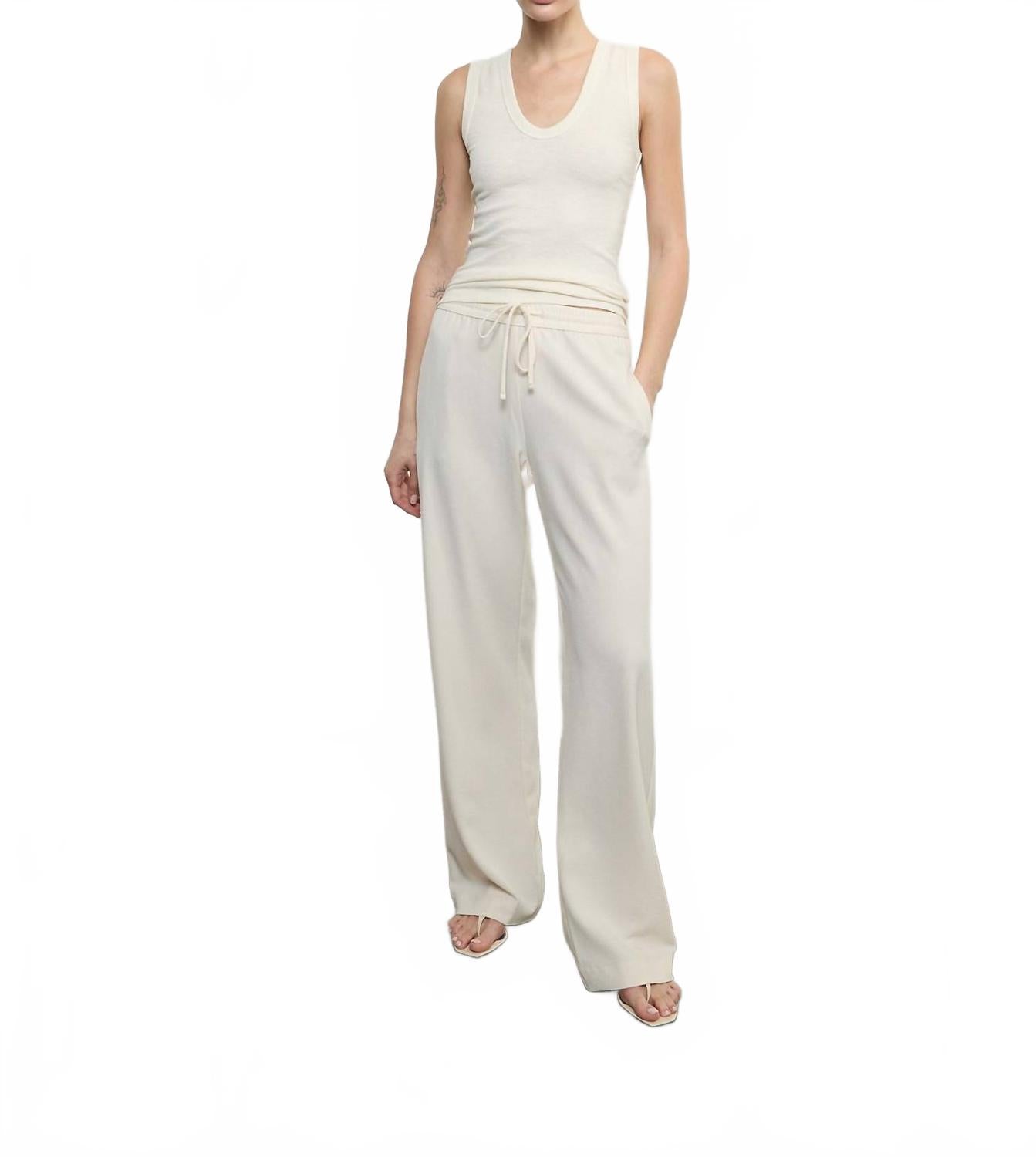 Ребристый топ без рукавов с U-образным вырезом, ванильный цвет Enza Costa, ваниль
Ребристый топ без рукавов с U-образным вырезом, ванильный цвет Enza Costa, ваниль