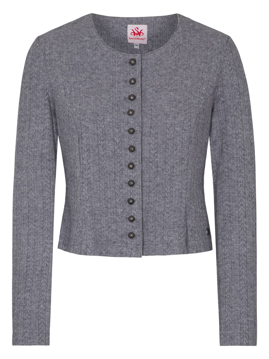 Вязаный жакет SPIETH & WENSKY Dietzing, серый
Вязаный жакет SPIETH & WENSKY Dietzing, серый