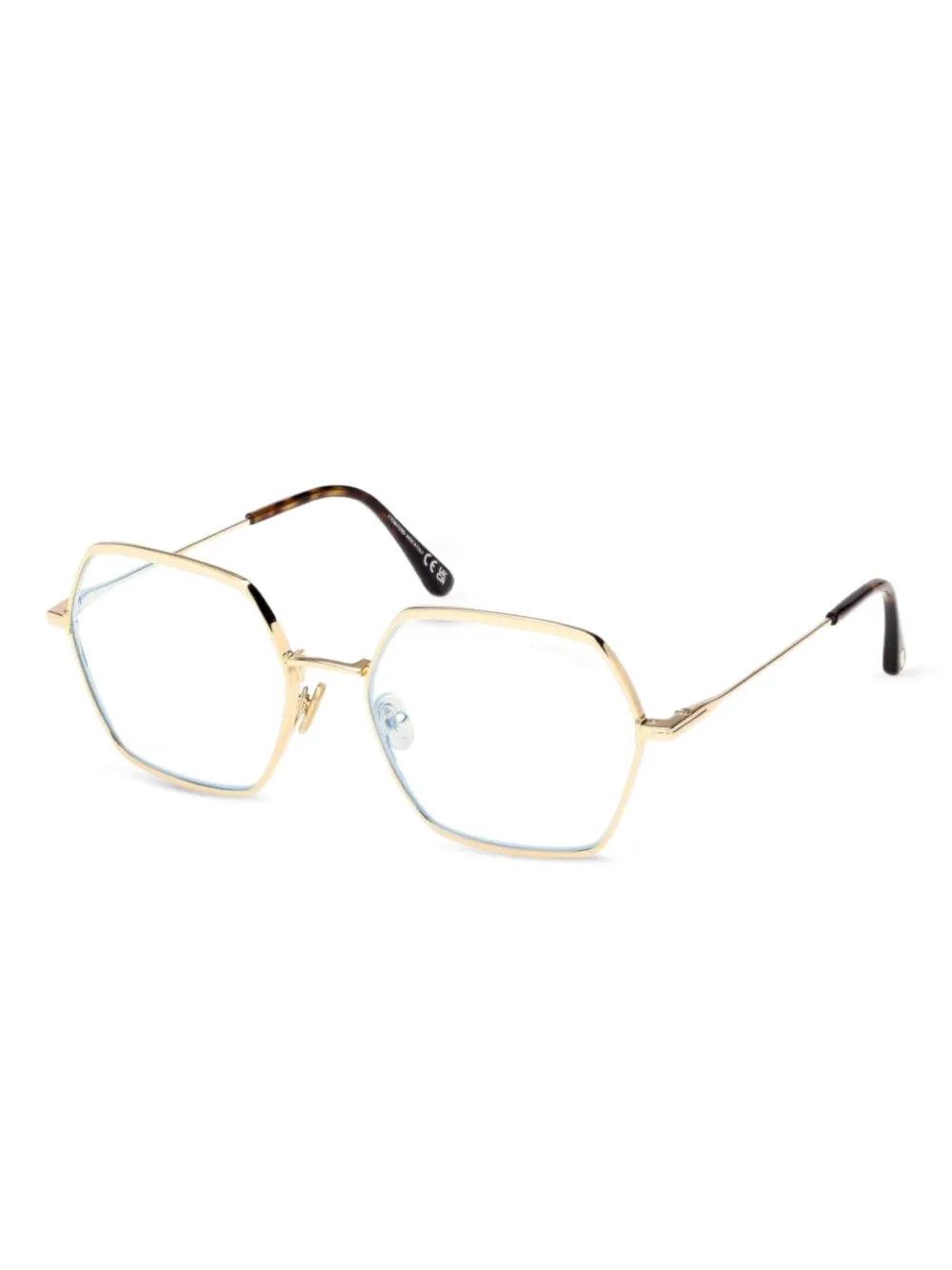 Очки с геометрической оправой TOM FORD Eyewear, золотой
Очки с геометрической оправой TOM FORD Eyewear, золотой