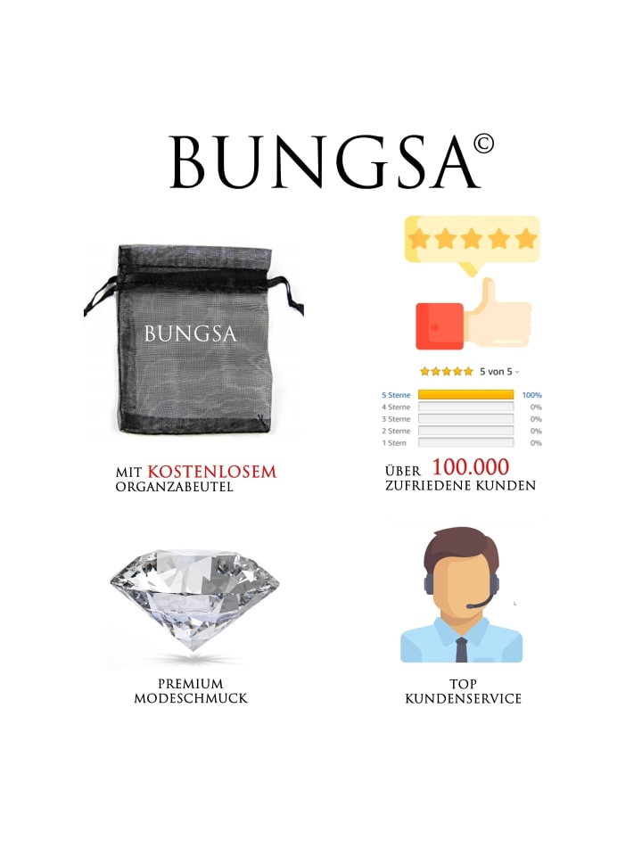 Bungsa Золотые серьги-гвоздики
Bungsa Золотые серьги-гвоздики