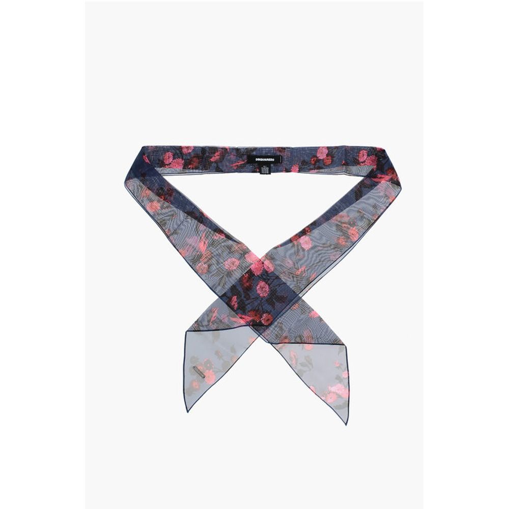 Тонкий шифоновый платок с цветочным узором Dsquared2, Blue
Тонкий шифоновый платок с цветочным узором Dsquared2, Blue
